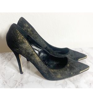 Madonna Womens Corlew Pony Hair Heel Pumps 8.5